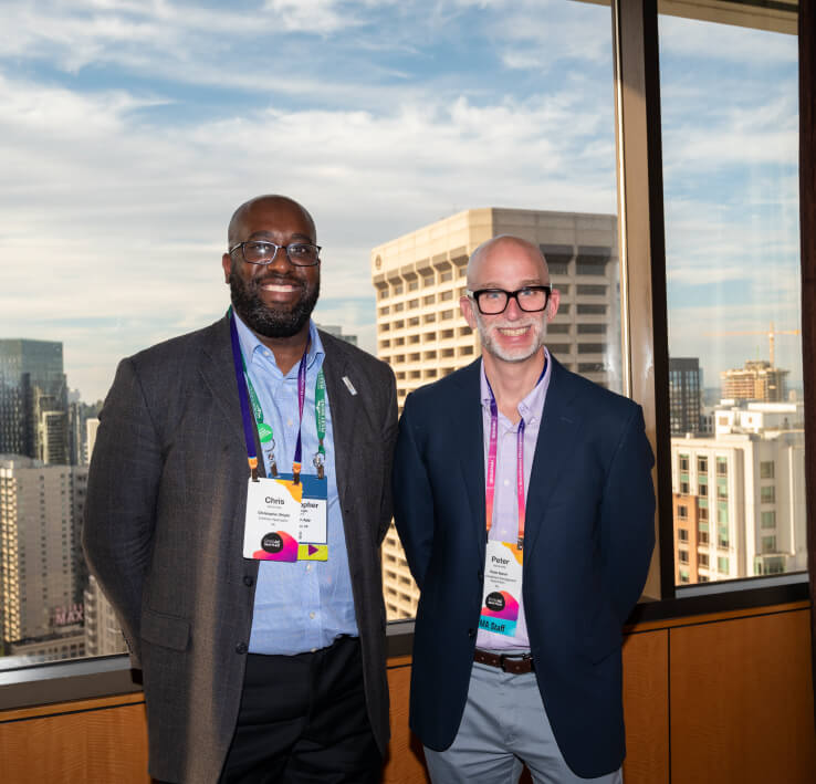 Peter Baron, EMA's Chief Member Relations Officer, and a guest at the organization's annual conference.